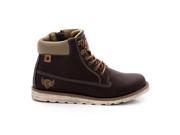 Kaporal Boys Comfortable And Stylish Retro Twist Boots Brown Size 30