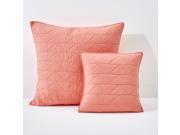 Quilted Cushion Cover Pillowcase With Zigzag Stitching
