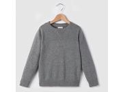 R Essentiel Boys Plain Jumper Sweater 3 12 Years Grey Size 6 Years 44 In.