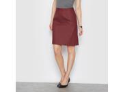 La Redoute Womens Coated Faux Leather Skirt Red Size Us 14 Fr 44
