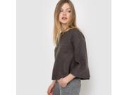 R Edition Womens Cropped Jumper Sweater Nbsp; Grey Size Us 12 14 Fr 42 44