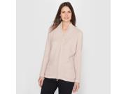 La Redoute Womens Zip Up Cardigan Pink Size Us 8 10 Fr 38 40