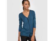 R Essentiel Womens Wool Mix Cardigan Blue Size Us 4 6 Fr 34 36