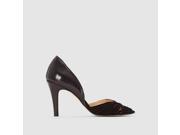 Jonak Womens Dowal Leather High Heels Black Size 40