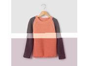 Abcd r Girls Two Tone Jumper Sweater 3 12 Years Pink Size 3 Years 37 In.