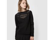 R Edition Womens Lace Sweatshirt Black Size Us 4 6 Fr 34 36