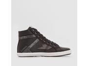 Kaporal Mens Tyan High Top Trainers Black Size 41