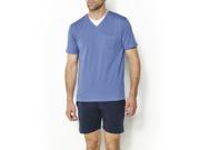 Castaluna For Men Mens Jersey Short Pyjamas Blue Size Us 24 26