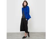 R Essentiel Womens Short Pea Coat Blue Size Us 10 Fr 40