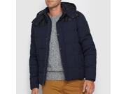 R Edition Mens Hooded Padded Jacket Blue Size Xl