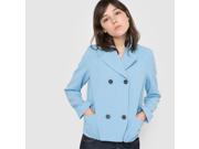 R Edition Womens Double Breasted Jacket Blue Size Us 12 Fr 42