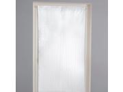 Gerbera Woven Stripe Curtain Panel With Rod Pocket