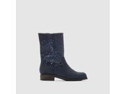 Abcd r Girls Sparkly Boots Blue Size 37