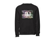 Jack Jones Mens Sweatshirt Black Size Xl