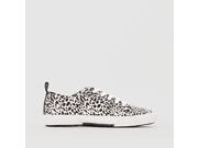 R Edition Womens Printed Detail Trainers White Size 36