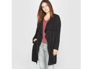 Castaluna Womens Soft Lyocell Trench Coat Black Size Us 12 Fr 42