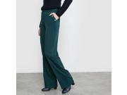 Atelier R Womens Fall Front Trousers Green Size Us 10 Fr 40
