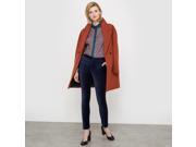 Atelier R Womens 50% Wool Boyfriend Coat Red Size Us 14 Fr 44