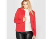 Castaluna Womens Zip Up Milano Knit Jacket Red Size Us 16 Fr 46