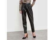 Womens Faux Leather Trousers