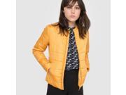 R Edition Womens Short Lightweight Padded Jacket Yellow Size Us 14 Fr 44