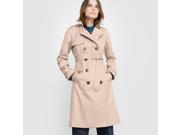 Atelier R Womens Trench Coat Beige Size Us 8 Fr 38