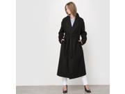 R Essentiel Womens Duster Coat Black Size Us 12 Fr 42