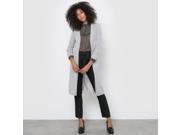 R Essentiel Womens Extra Long Cashmere Cardigan Grey Size Us 8 10 Fr 38 40