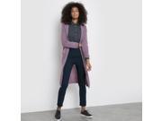 R Essentiel Womens Extra Long Cashmere Cardigan Purple Size Us 12 14 Fr 42 44