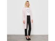R Essentiel Womens Extra Long Cashmere Cardigan Pink Size Us 20 22 Fr 50 52