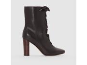 Atelier R Womens Boots With Lacing Detail Black Size 36