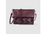 R Edition Womens Patchwork Oversized Clutch Bag Red Size One Size