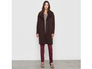 Vila Womens Oversized Coat Brown Size Xs