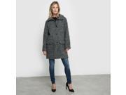 R Studio Womens Boucle Tweed Coat Grey Size Us 4 Fr 34