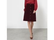 Cimarron Womens Daphne Corderoy Soft Skirt Red Size S