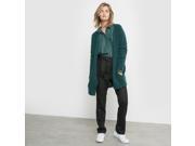 R Studio Womens Long Cardigan Green Size Us 8 10 Fr 38 40