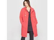 Castaluna Womens 40% Wool Coat Red Size Us 16 Fr 46