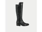 Jonak Womens Mina Fringed Leather Ankle Boots Black Size 37
