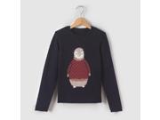 Girls Warm Jumper Sweater With Shiny Penguin Motif 3 12 Years
