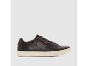 Levi s Mens Perris Low Top Trainers Black Size 44