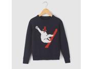 Boys Warm Jumper Sweater With Bear Motif 3 12 Yrs