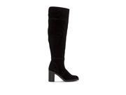 Esprit Womens Shane Overkenne Heeled Boots Black Size 39