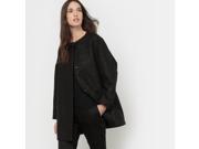 La Redoute Womens Shimmering Coat Black Size Us 14 Fr 44