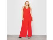 Castaluna Womens Sleeveless Jumpsuit Red Size Us 20 Fr 50