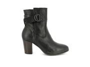 P L D M By Palladium Womens Offsite Heeled Leather Ankle Boots Black Size 37