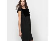 La Redoute Womens Velvet Dress Black Size Us 6 Fr 36