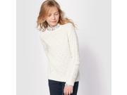 R Pop Girls Cable Knit Jumper Sweater 10 16 Years Beige Size 10 Years 54 In.