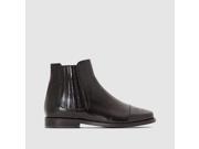 Jonak Womens Damalis Leather Ankle Boots Black Size 40