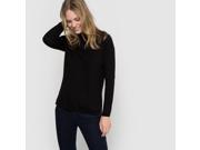 Womens Cotton And Cashmere Roll Neck Jumper Sweater