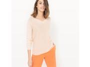 R Essentiel Womens Linen V Neck Jumper Sweater Other Size S